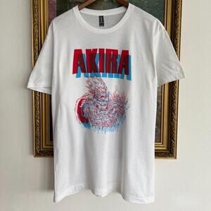White Akira Anime T-Shirt